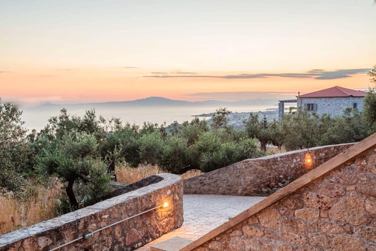 Mani Panoramic Seaviews - Luxury Summer Haven Λεύκτρο Εξωτερικό φωτογραφία