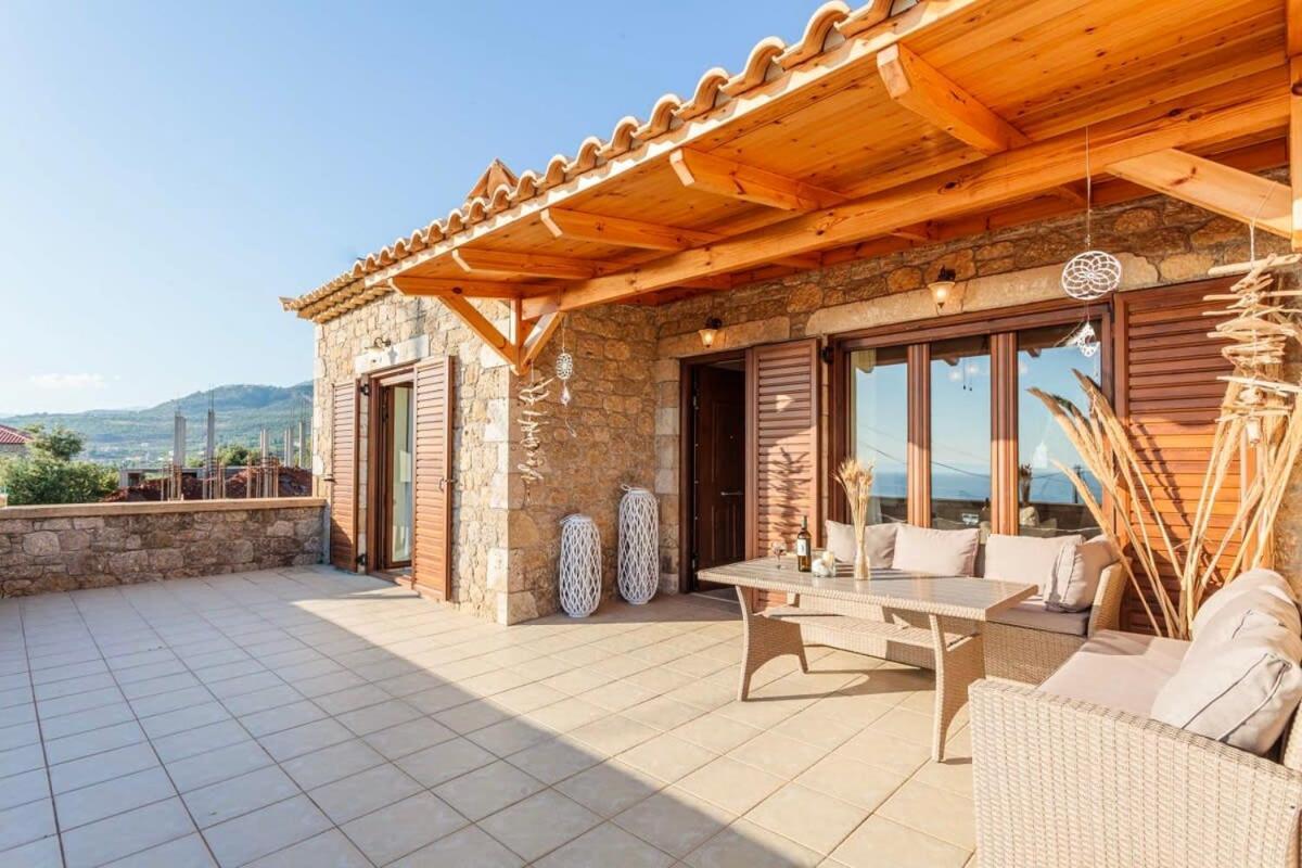 Mani Panoramic Seaviews - Luxury Summer Haven Λεύκτρο Εξωτερικό φωτογραφία